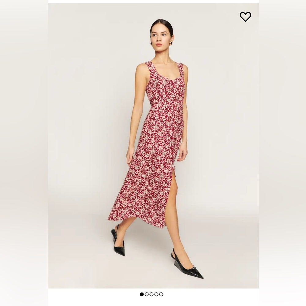 NWT Reformation Red Londyn Dress